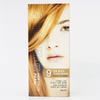 Крем-краска для волос с фруктовыми экстрактами Fruits Wax Pearl Hair Color  09 Golden Blonde
